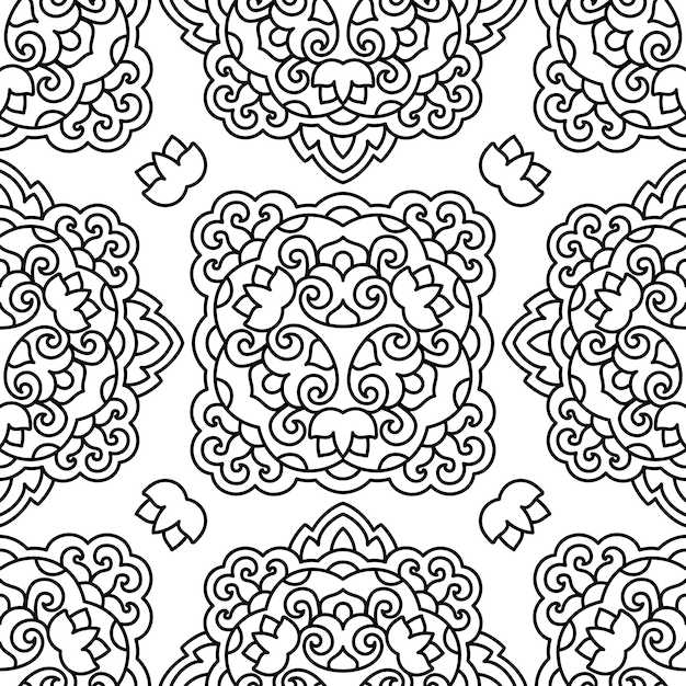 Creative luxury mandala pattern