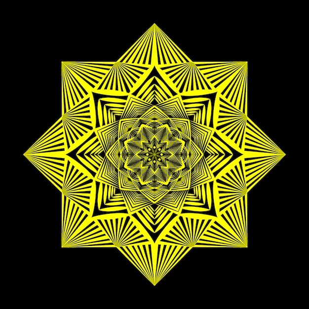 Mandala di lusso creativo