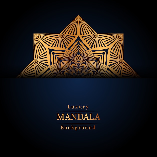 Creative luxury mandala