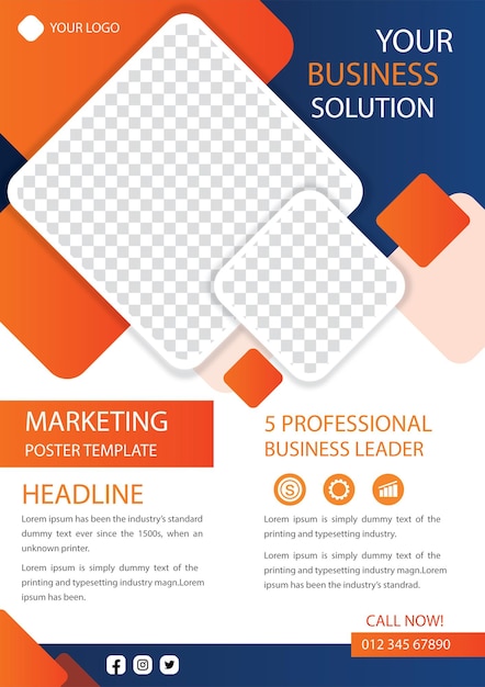 creative marketing design Business Flyer or Brochure Template Design Vector
