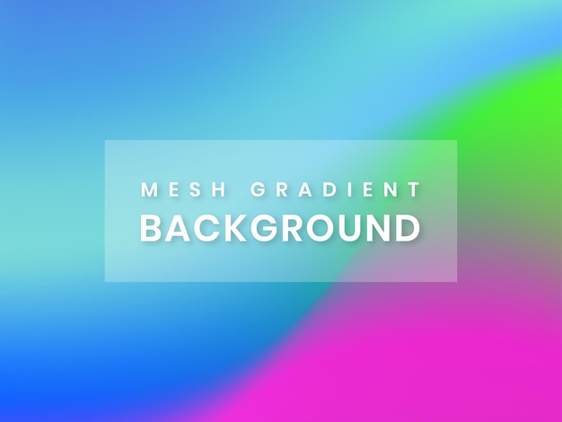 Creative mesh gradient background premium vector file