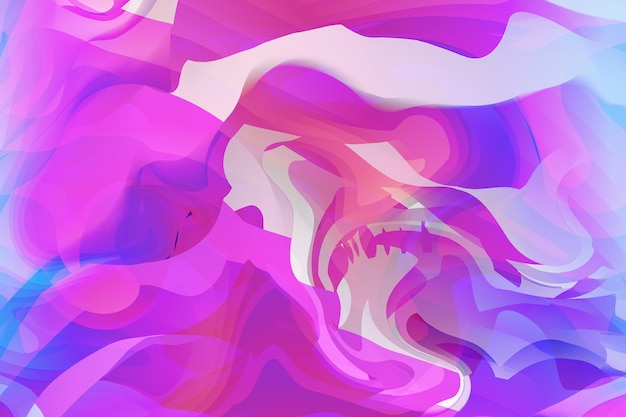 Creative modern abstract wavy stylish overly colorful gradient background design template