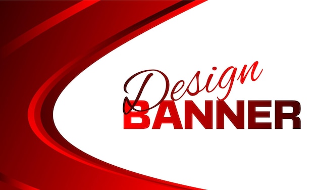 Creative and modern banner design