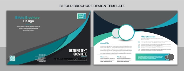 Creative and modern brochure design template