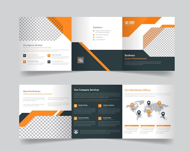 creative modern business brochure template