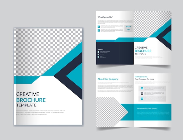 Creative modern business brochure template