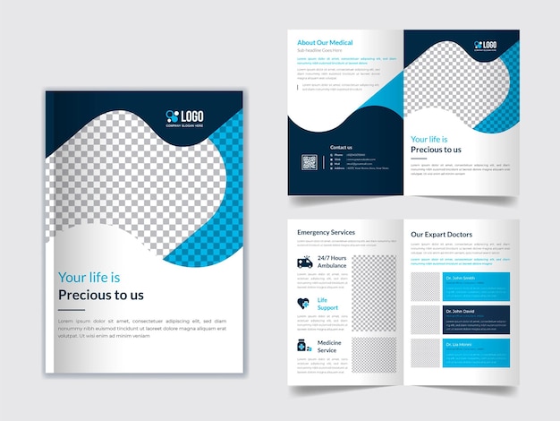 Creative modern business brochure template