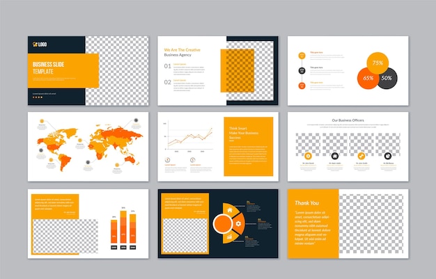 Creative modern business brochure template