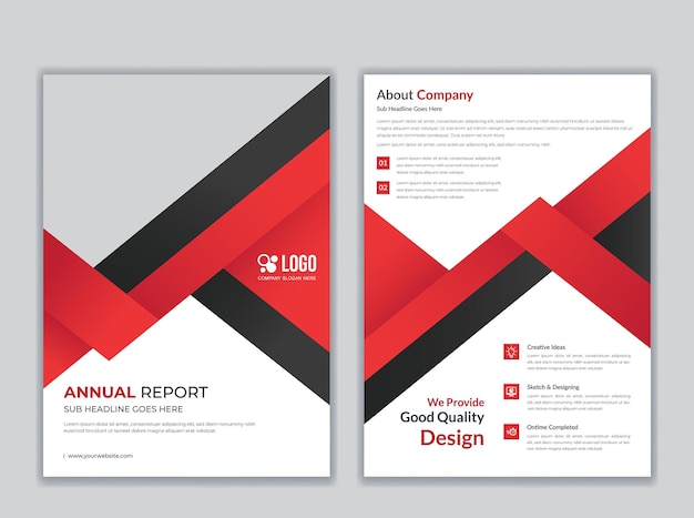 Creative modern business brochure template