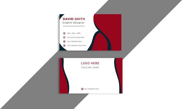 Creative modern business card design