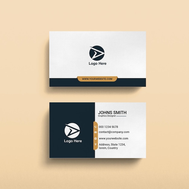 Creative modern business card design