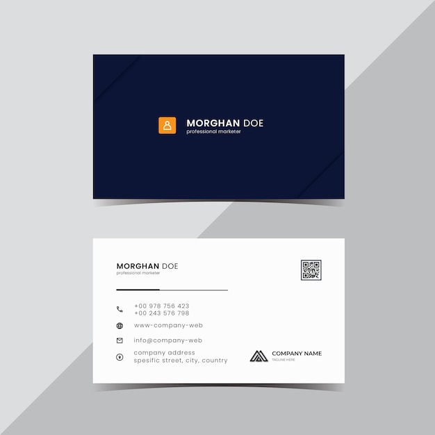 Creative modern business card template