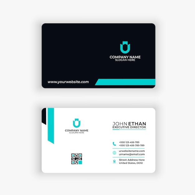 creative modern business card template