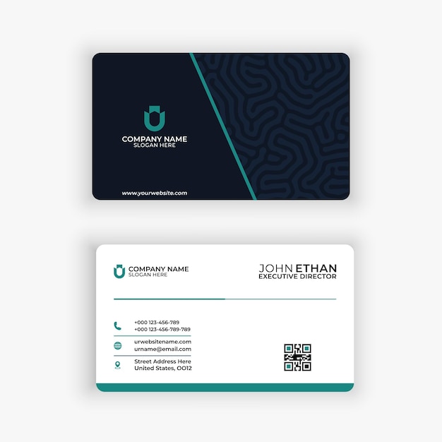 creative modern business card template