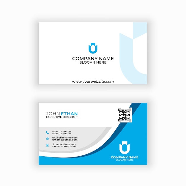 creative modern business card template