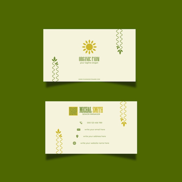 Vector creative and modern business card template