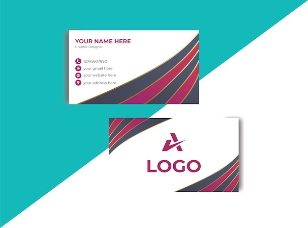 Creative and modern business card template