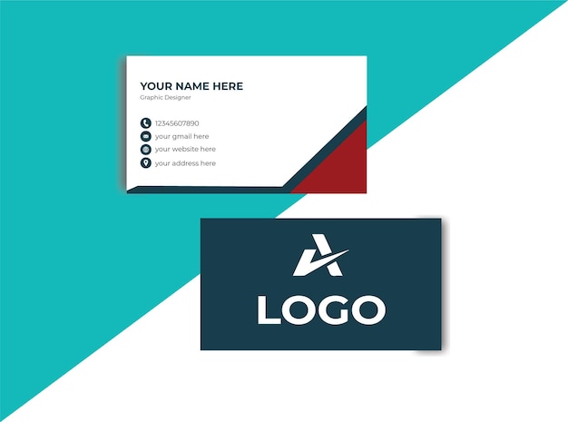 Vector creative and modern business card template