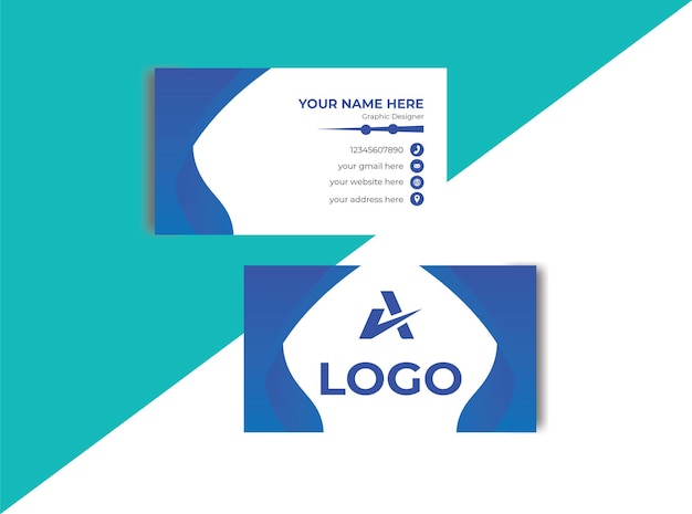 Creative and modern business card template