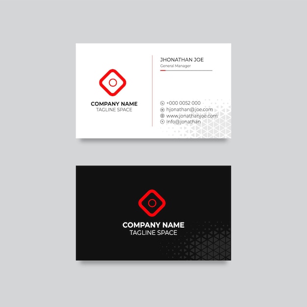 Creative modern business card