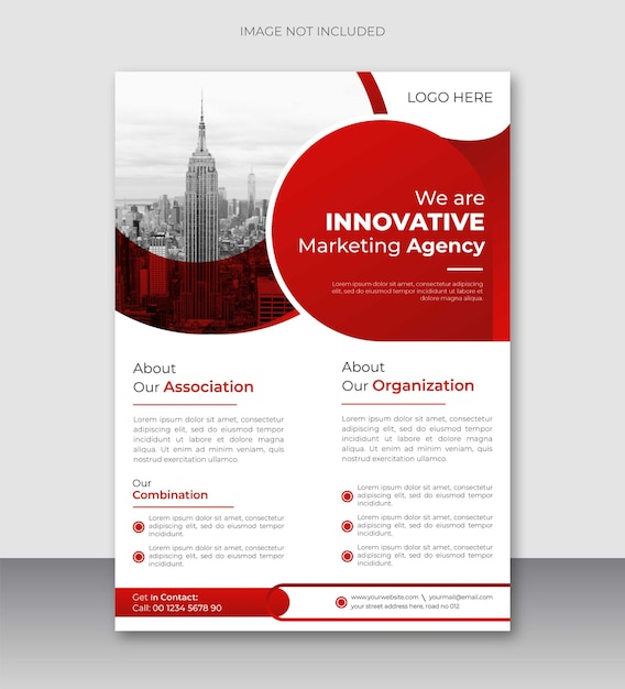 Creative modern Business Flyer design Template