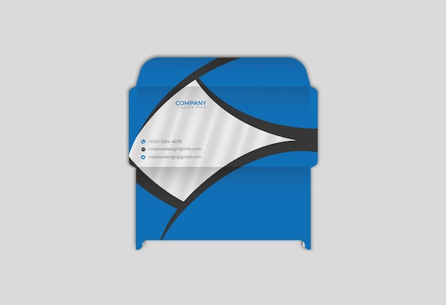Vector creative modern envelope template