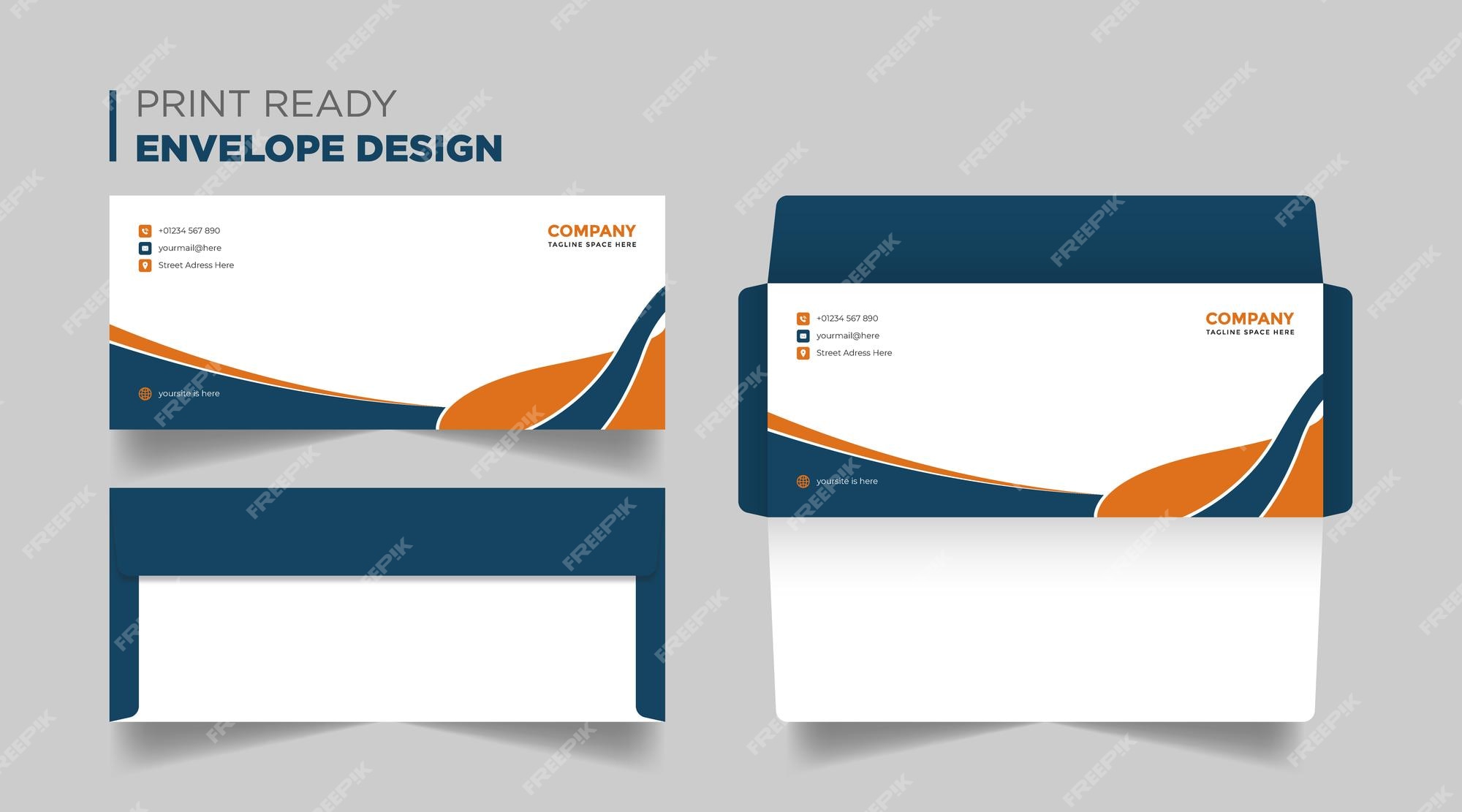 premium-vector-creative-modern-envelope-template