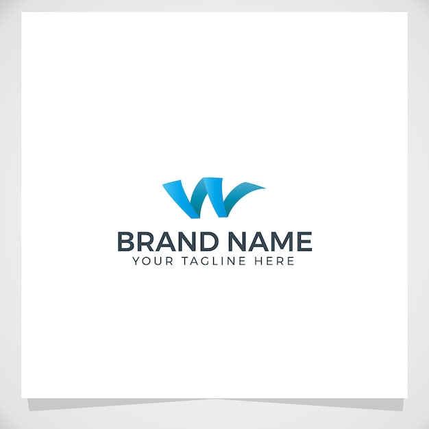 Creative and modern Letter W logo template