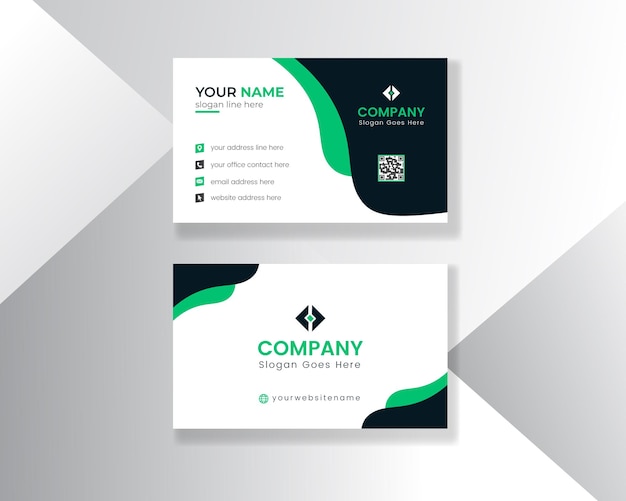 당신의 회사에 대한 창의적인 현대적인 이름 카드 및 비지니스 카드