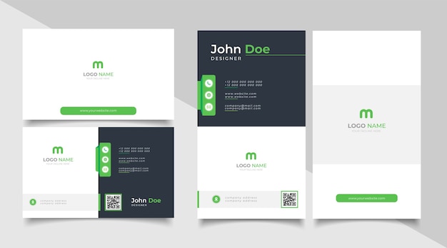 Creative modern name card and business card