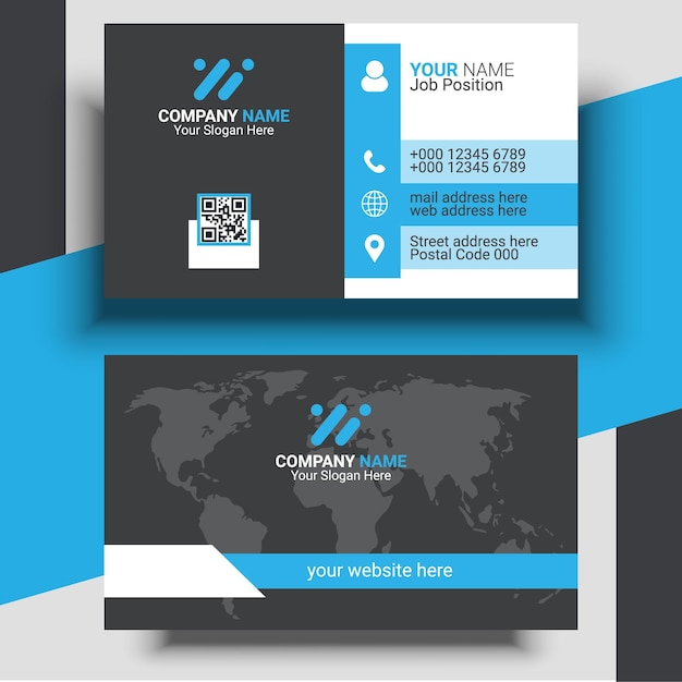 Creative Modern Professional Business Card Design Template