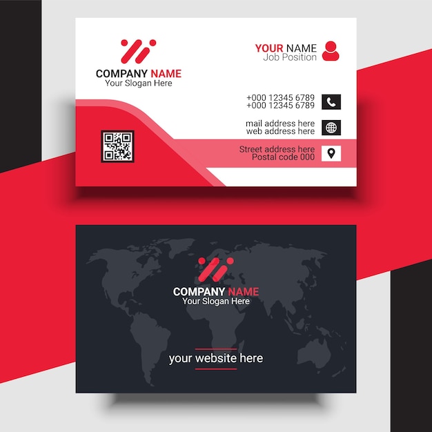 Creative Modern Professional Business Card Design Template