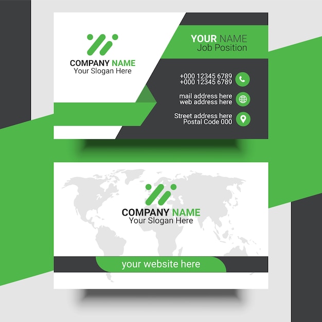 Creative Modern Professional Business Card Design Template