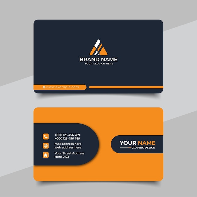 Creative Modern Professional Business card Template Design