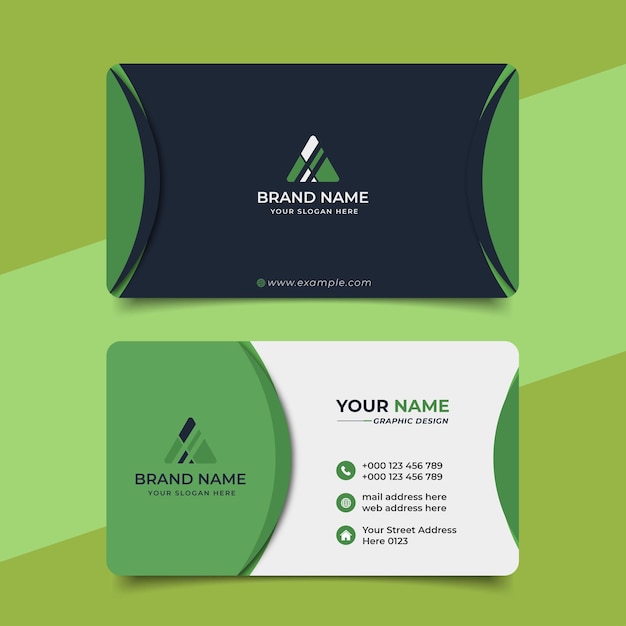 Creative Modern Professional Business card Template Design