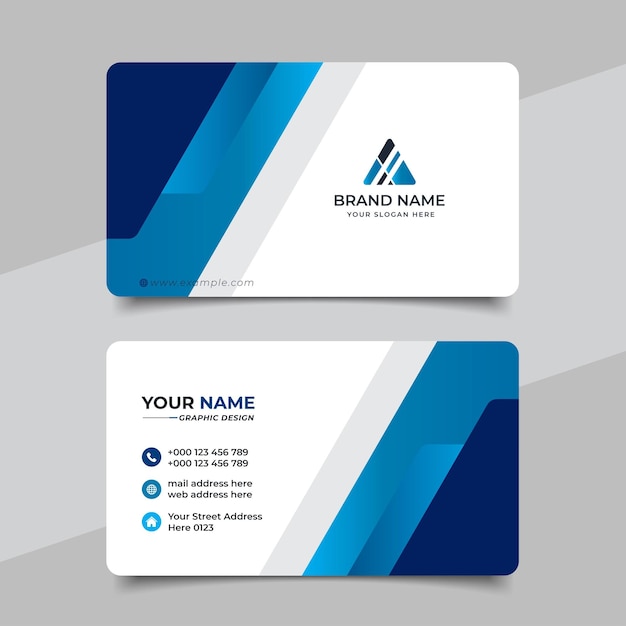 Creative Modern Professional Business card Template Design