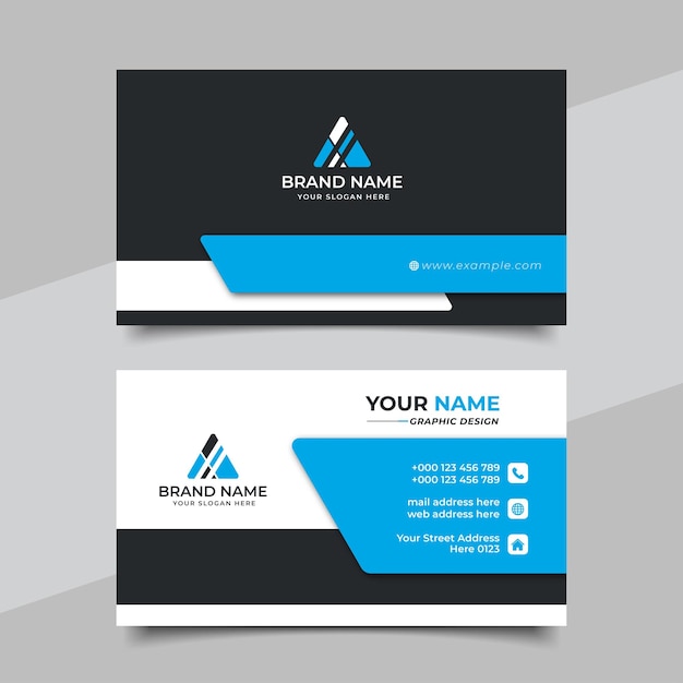 Creative Modern Professional Business card Template Design