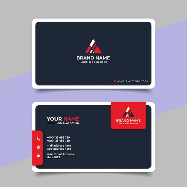 Creative Modern Professional Business card Template Design