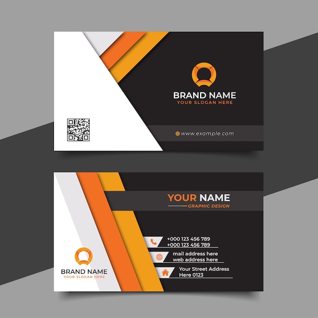 Creative Modern Professional Business card Vector Design