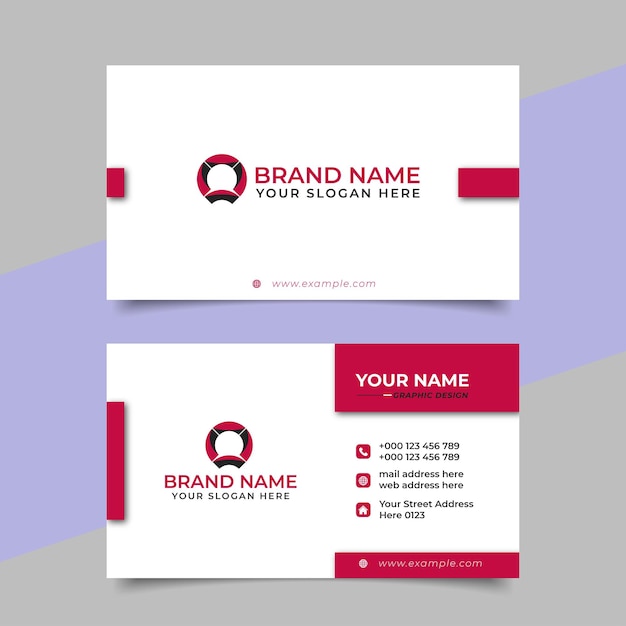 Creative Modern Professional Business card Vector Design