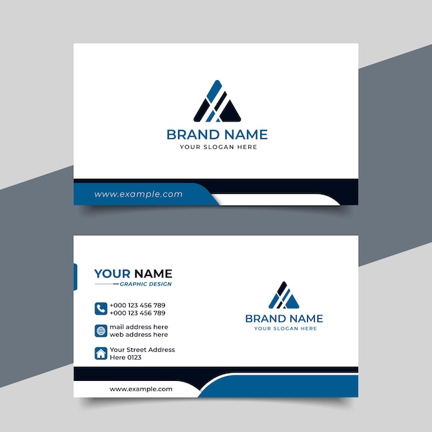 Creative Modern Professional Business card Vector Design