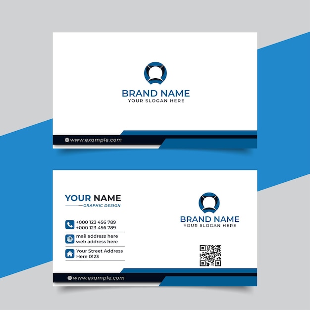 Creative Modern Professional Business card Vector Design