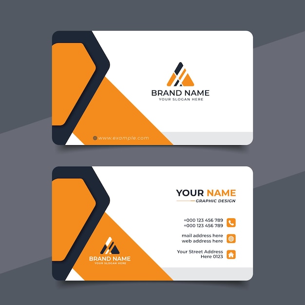 Creative Modern Professional Business card Vector Design