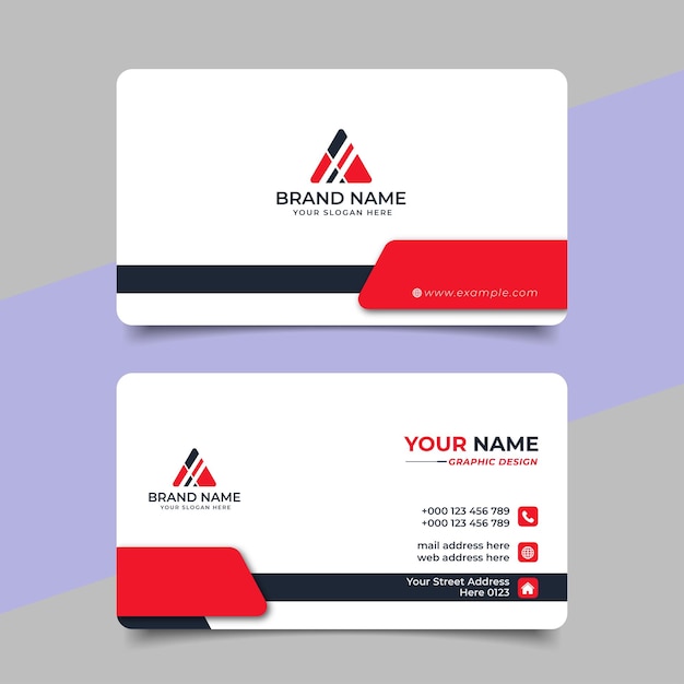 Creative Modern Professional Business card Vector Design