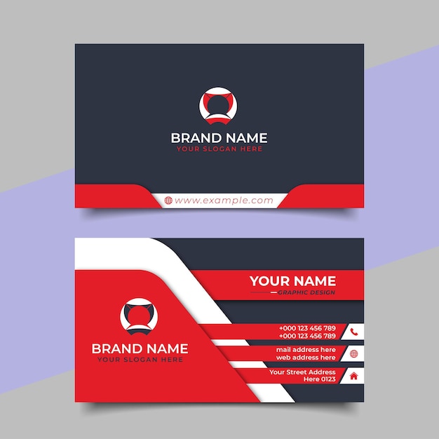 Creative Modern Professional Business card Vector Design