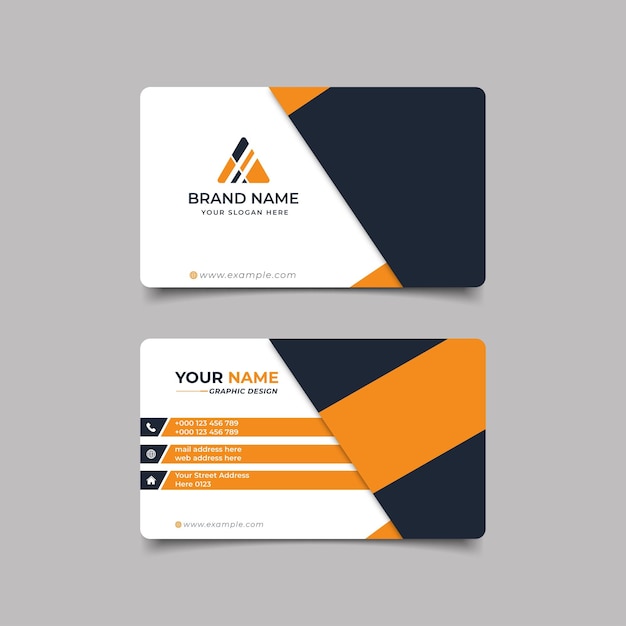 Creative Modern Professional Business card Vector Design