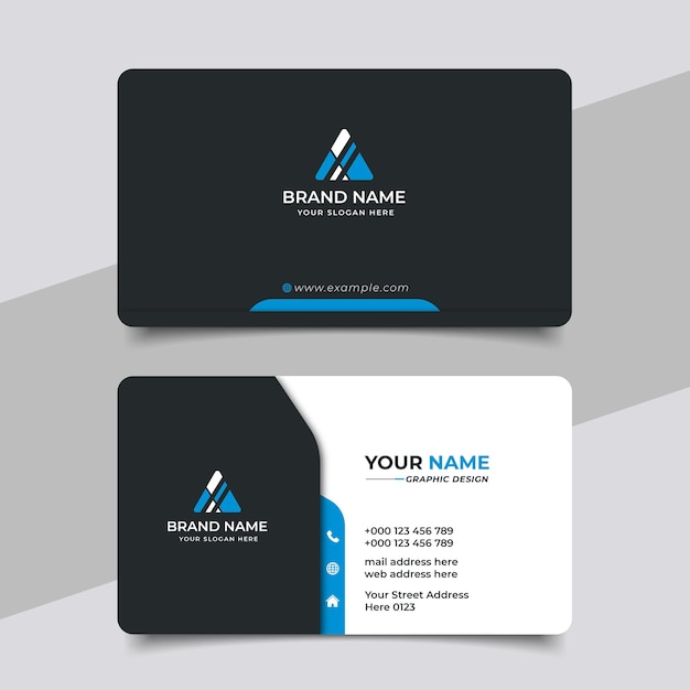 Creative Modern Professional Business card Vector Design