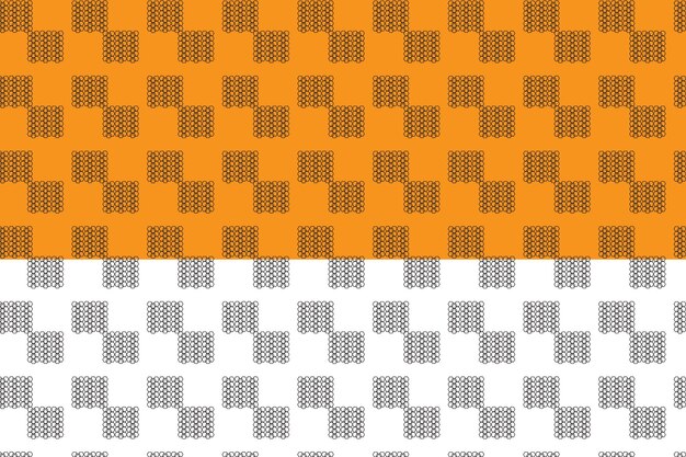 Creative modern seamless textile repeat pattern design or background template Premium Vector