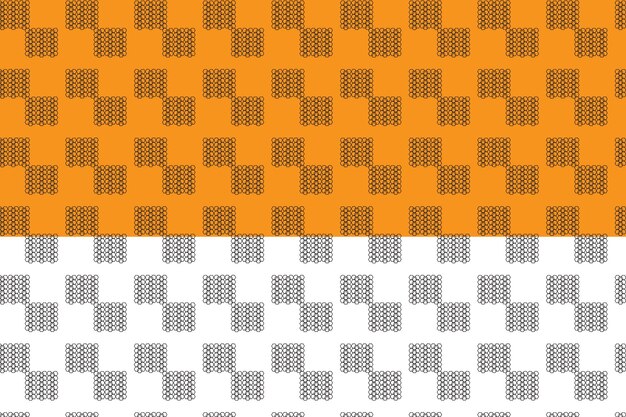 Vector creative modern seamless textile repeat pattern design or background template premium vector