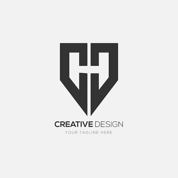 Creative monogram Cc letter logo